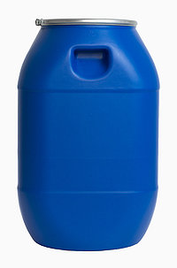 Kunststoff Deckelfass: 60,0 Liter, Farbe: blau