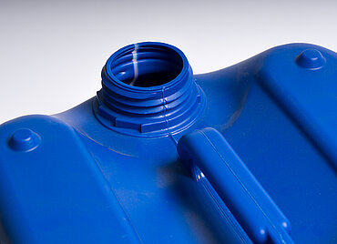 Plastic canister: 25,0 liter, colour: blue Plastic canister: 25,0 liter, colour: blue