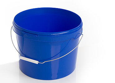 Kunststoff Rundeimer: 11,0 Liter, Farbe: blau Kunststoff Rundeimer: 11,0 Liter, Farbe: blau