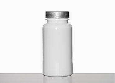 PET-Packer: 150 milliliter, colour: white