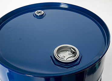Garage drum: 60,0 liter, colour: blue RAL 5010 Garage drum: 60,0 liter, colour: blue RAL 5010