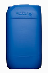 Plastic canister: 30,0 liter, colour: blue