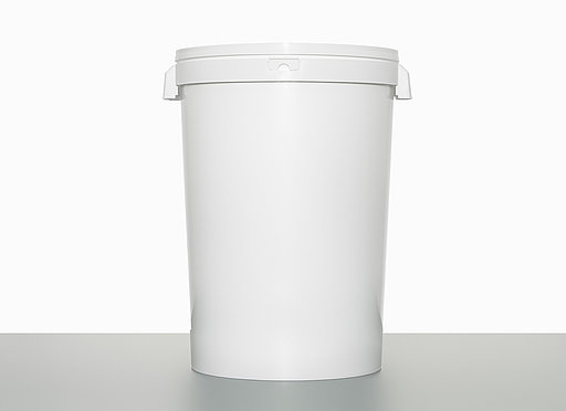 Kunststoff Hobbock: 40,0 Liter, Farbe: weiß