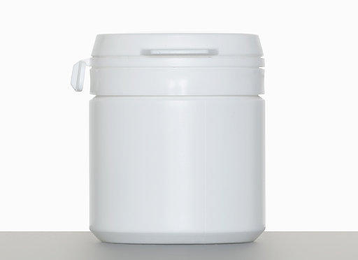 Kunststoff Stülpdeckeldose OV Spezial: 50 Milliliter, Farbe: weiß