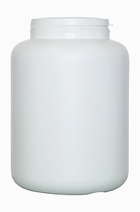 Standard can with tamper proof seal: 2,0 liter, colour: white