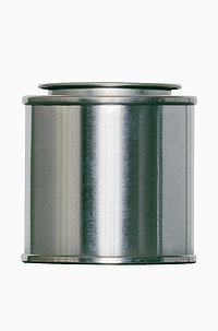 Weißblechdose: 100 Milliliter, Farbe: blank