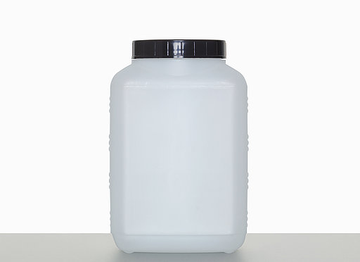 Kunststoff Vierkantflasche: 1,5 Liter, Farbe: natur