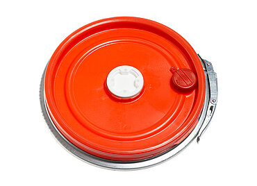 Open head drum: 30,0 liter, colour: blue