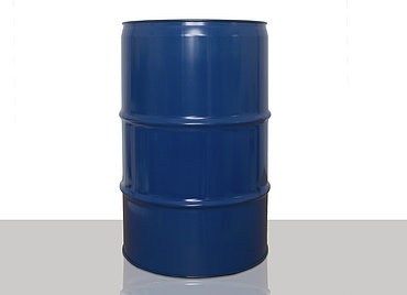 Stahlblech Garagenfass: 62,0 Liter, Farbe: blau RAL 5010
