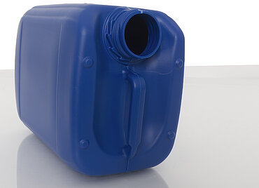 Kunststoffkanister: 5,0 Liter, Farbe: blau
