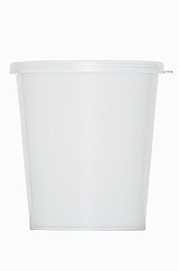 Laboratory cup: 50 milliliter, colour: natural