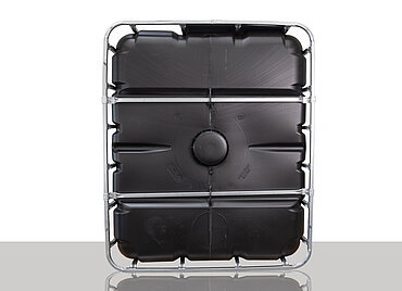 IBC Container: 1.000,0 Liter, Farbe: schwarz
