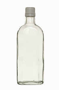 Meplatflasche: 250 Milliliter, Farbe: klar